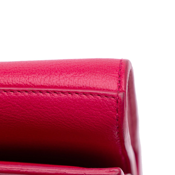 Pre-Loved Yves Saint Laurent Large Leather Belle De Jour Clutch - Picture 9 of 11